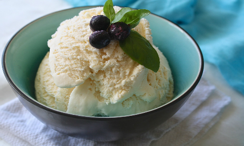 Helado de Platano y Yogur