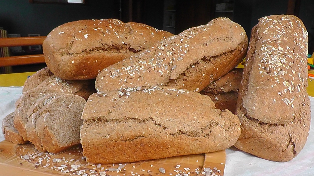 Pan integral casero, el mjor para su dieta, engorda menos, tiene más nutrientes y es más saludable, ideal para comer con mermelada